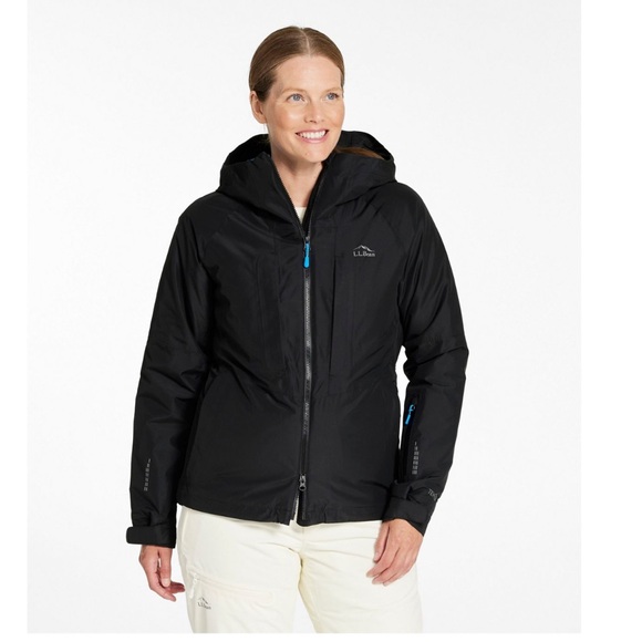 L.L. Bean Women's Wildcat Ski Jacket - Black - Size 1X - Picture 2 of 15